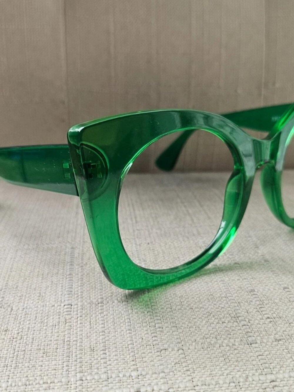 Zenni Optical Women Glasses Eyewear Frame Green Oversized Eyeglasses - Picture 3 of 12